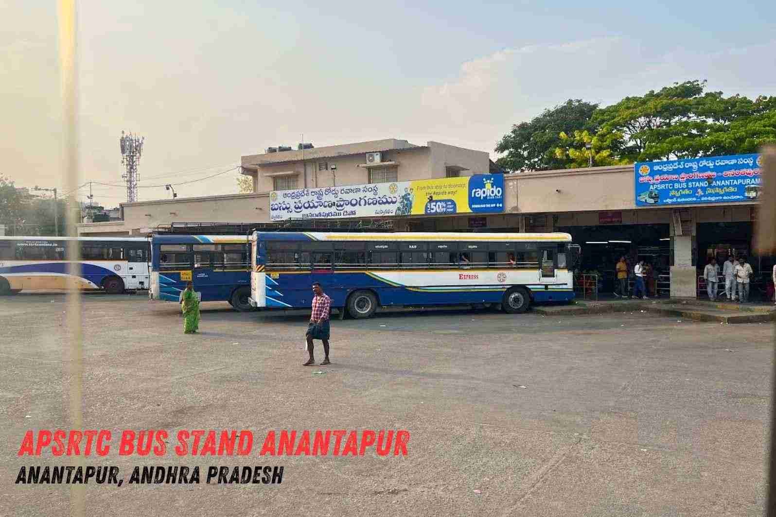 APSRTC Bus Stand Anantapur