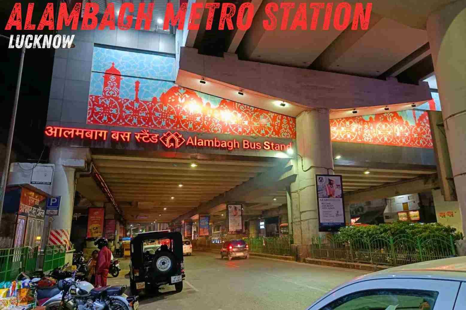 Alambagh Metro Station