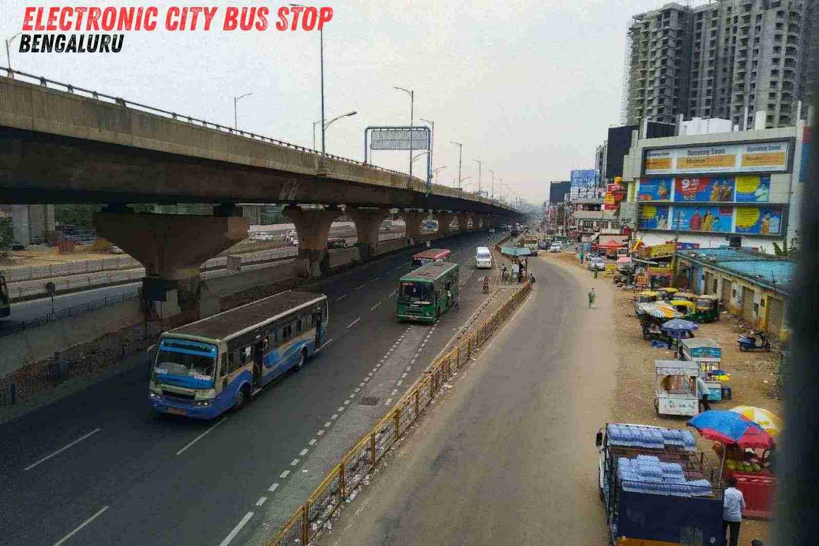 electronic city bus stop