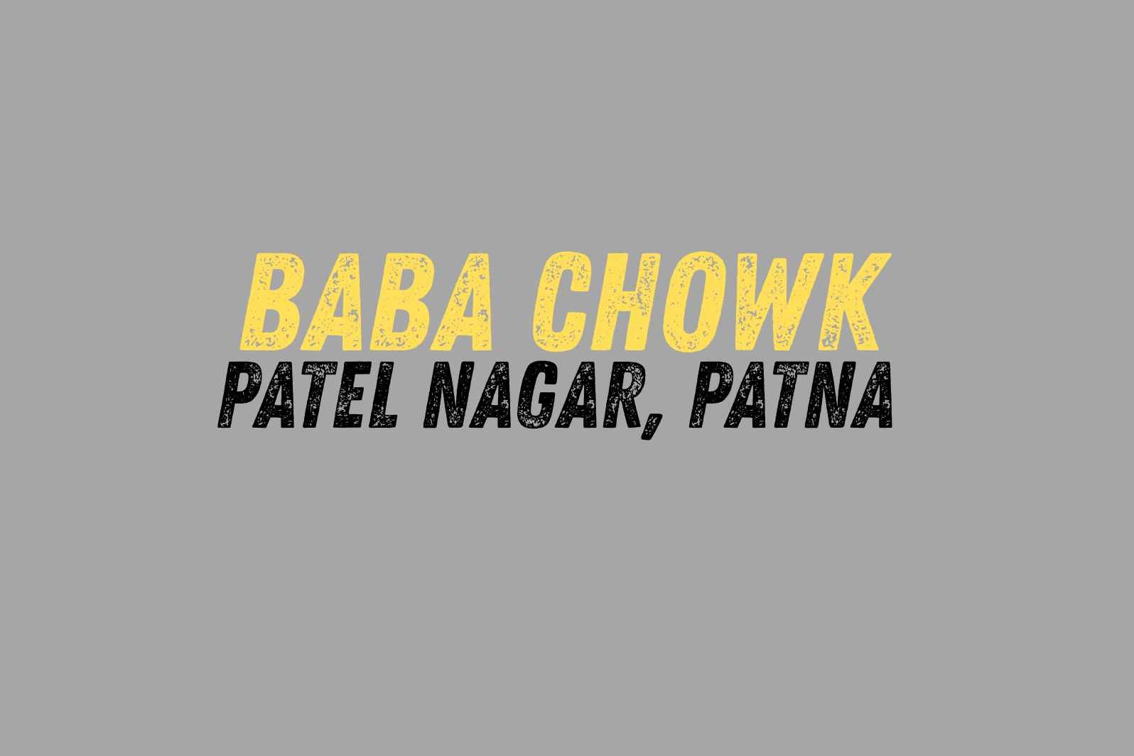 Baba Chowk