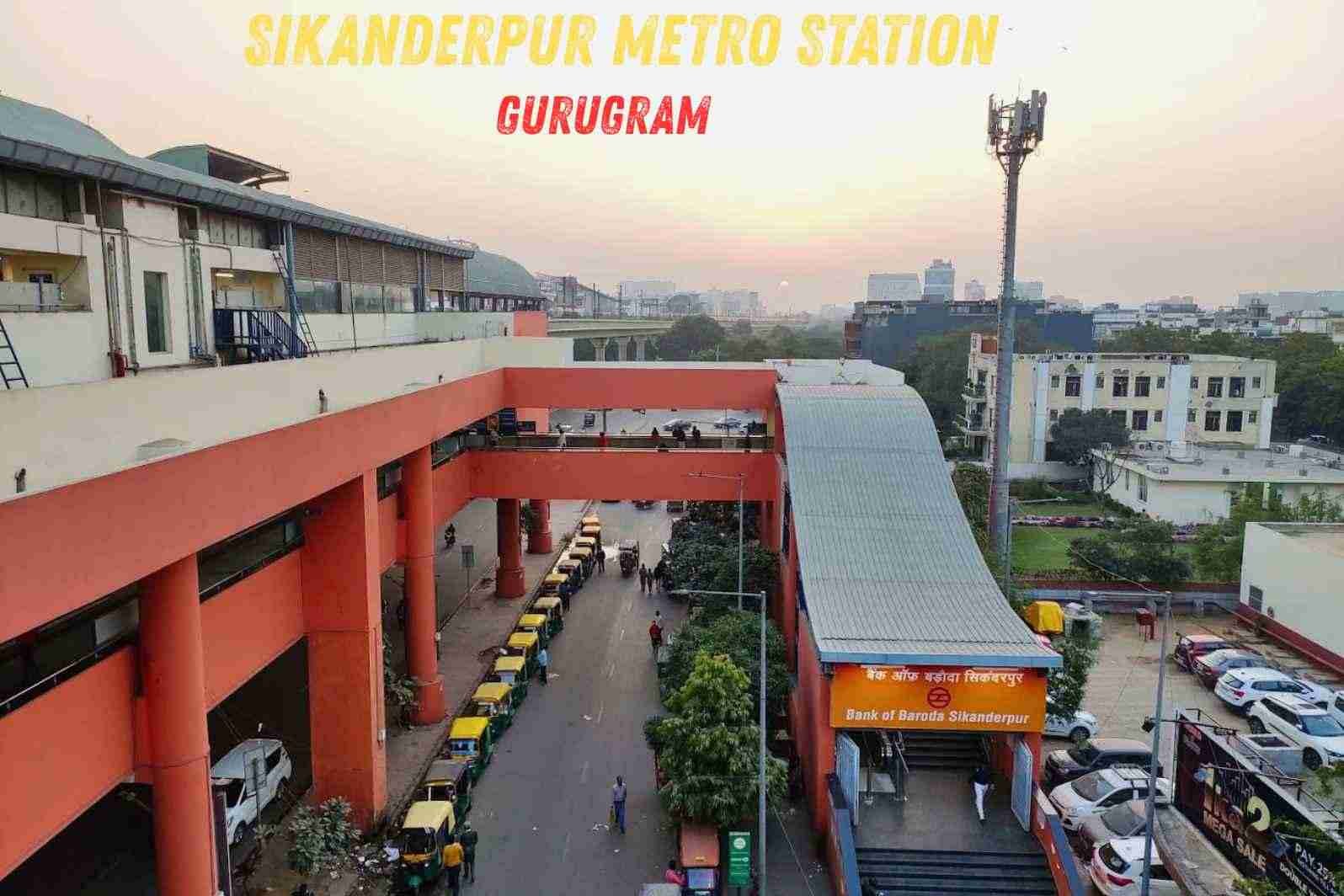 Sikanderpur Metro Station